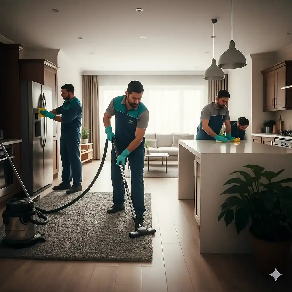 "نتائج تنظيف عميق شقق احترافي بواسطة شركة دار الزين كلين في الإمارات"